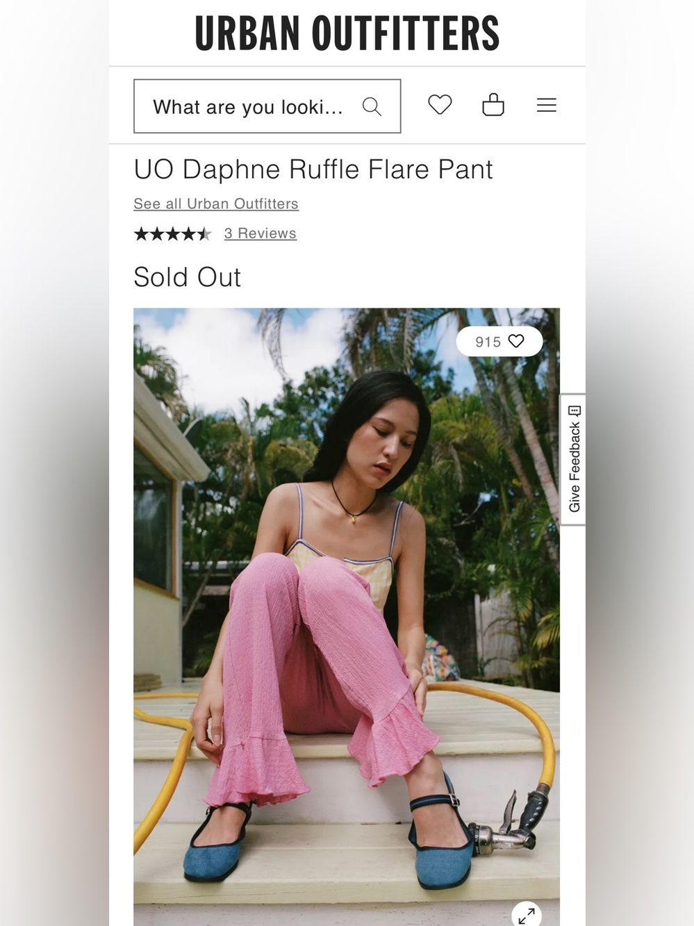 Urban Outfitters Daphne Ruffle Flare Pant - Picture 13 of 13